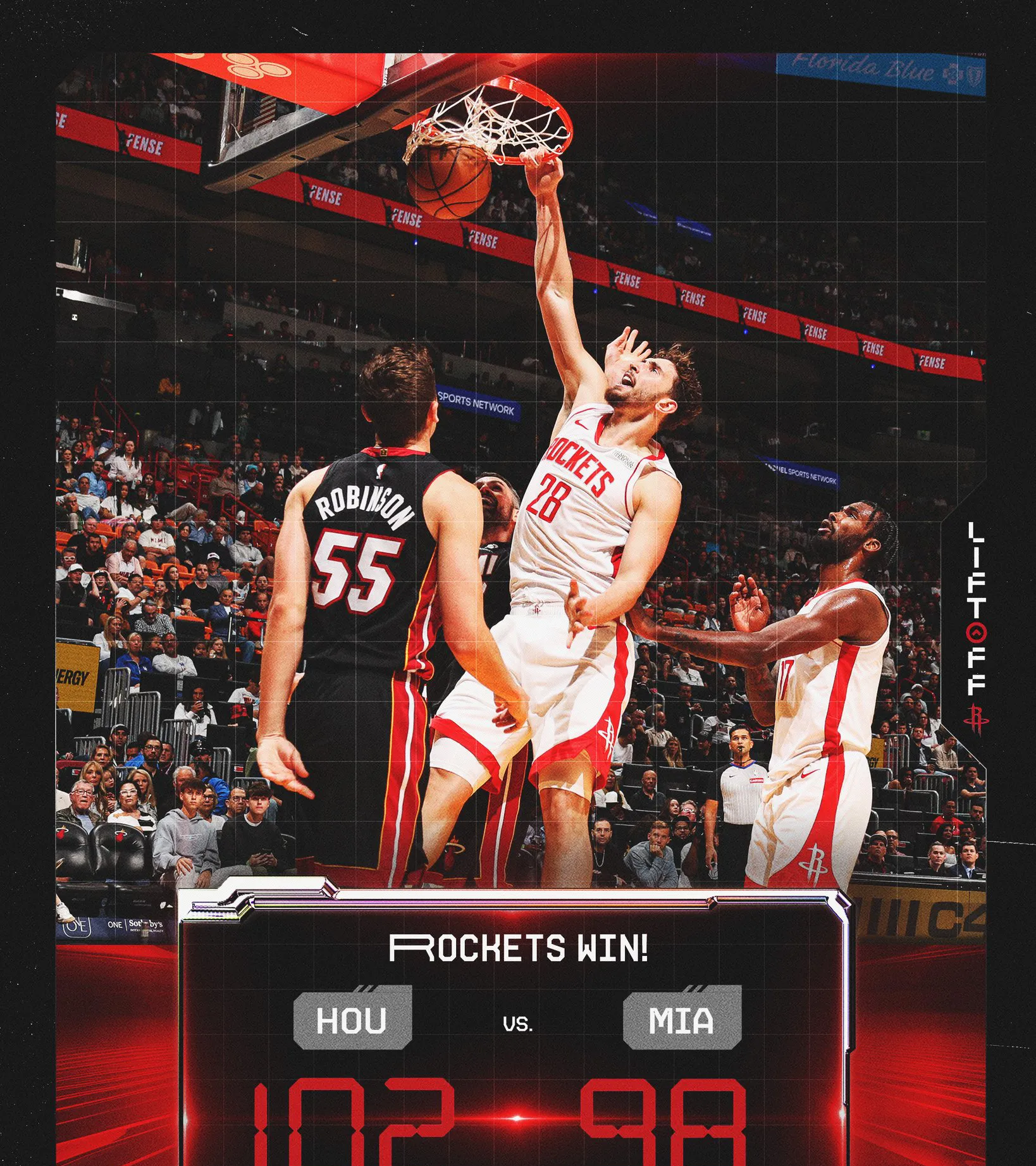 世俱杯赛程-热火客场战胜篮网，迎来四连胜